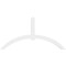 Ekena Millwork Archdale Architectural Grade PVC Gable Bracket, 108"W x 54"H x 4"D x 6"F, 12/12 Pitch GBP108X54X0406ARC00 - alternate 5
